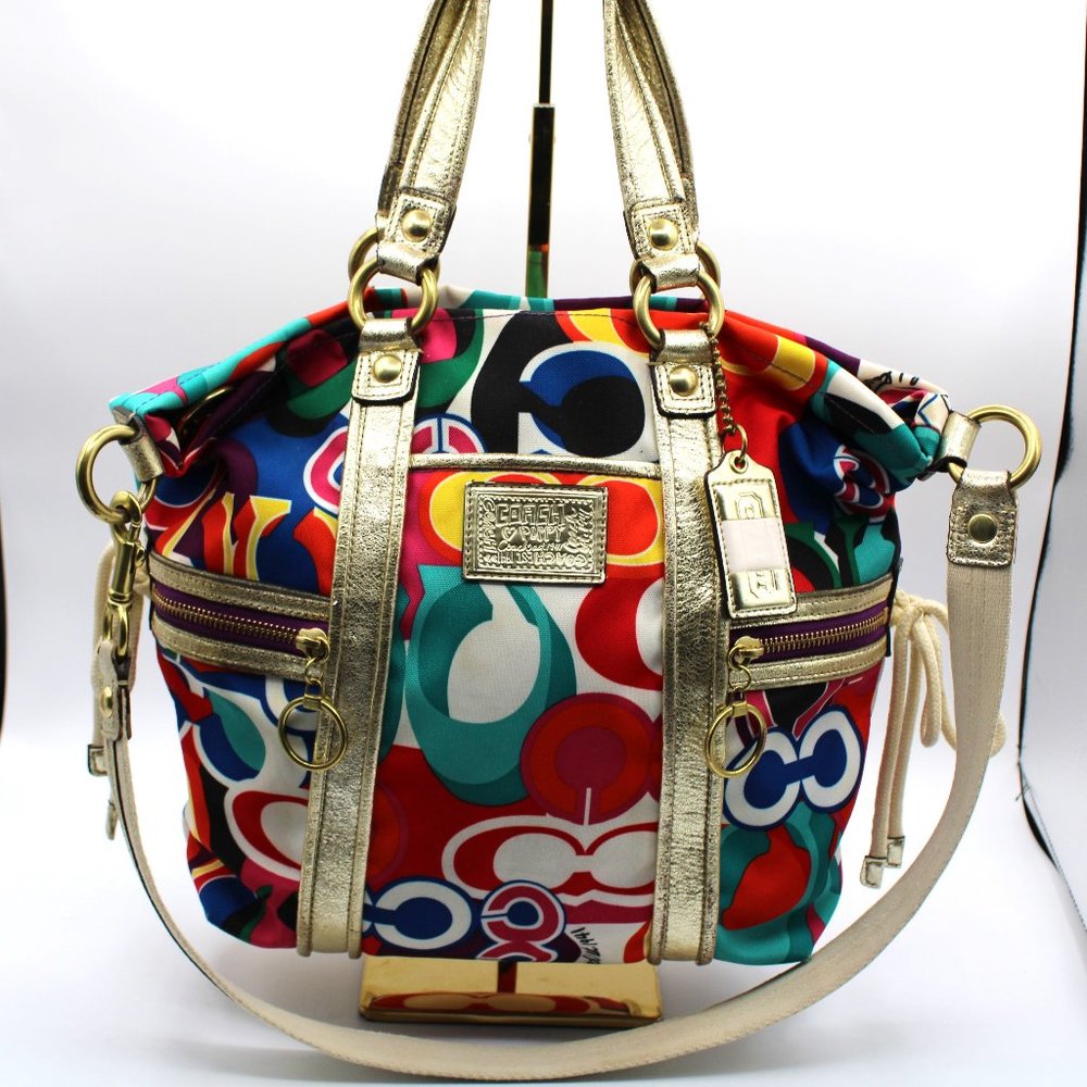 Coach Poppy Grafitti Bag